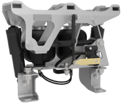 Front view of 2501 B000 cab suspension