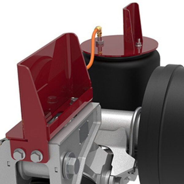 Swift mount brackets on a Non-Steerable Lift Axle
