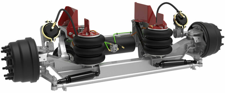 Rendering of the Link Auxiliary Suspension 13K SS