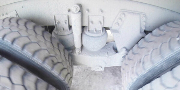 A close of of an Air Link Chassis Suspension