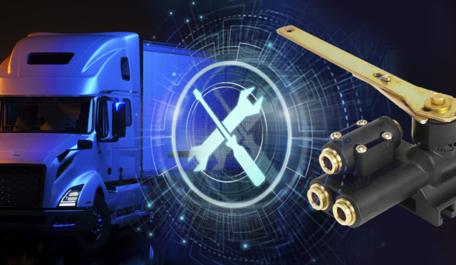 A semi truck with 1500 series HCV