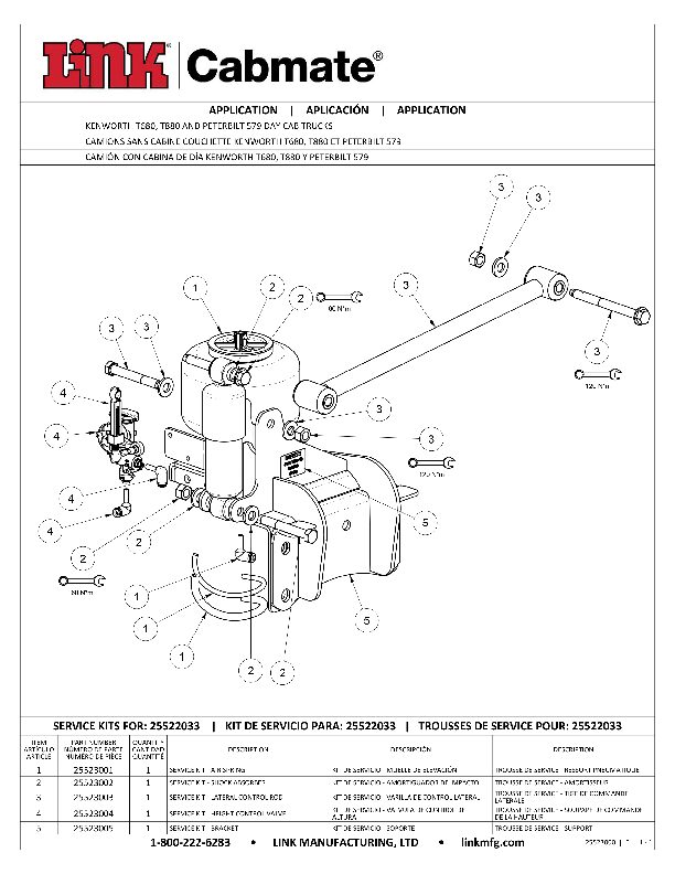 PACCAR Day Cab document image - page 1