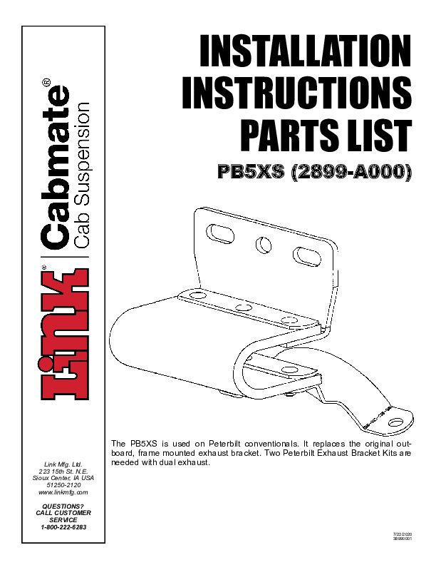 PB5X5 document image - page 1