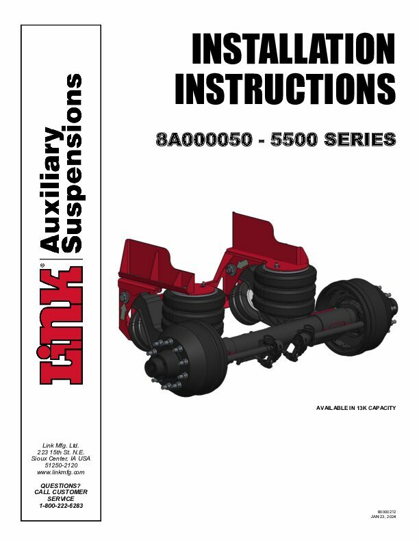 13K Model 5500 document image - page 1