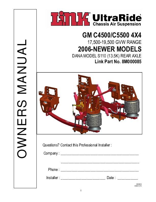 C4500 & C5500 4x4 document image - page 1