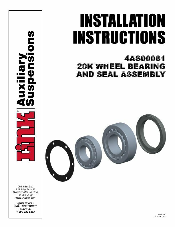 Wheel Bearing & Seal Assembly document image - page 1