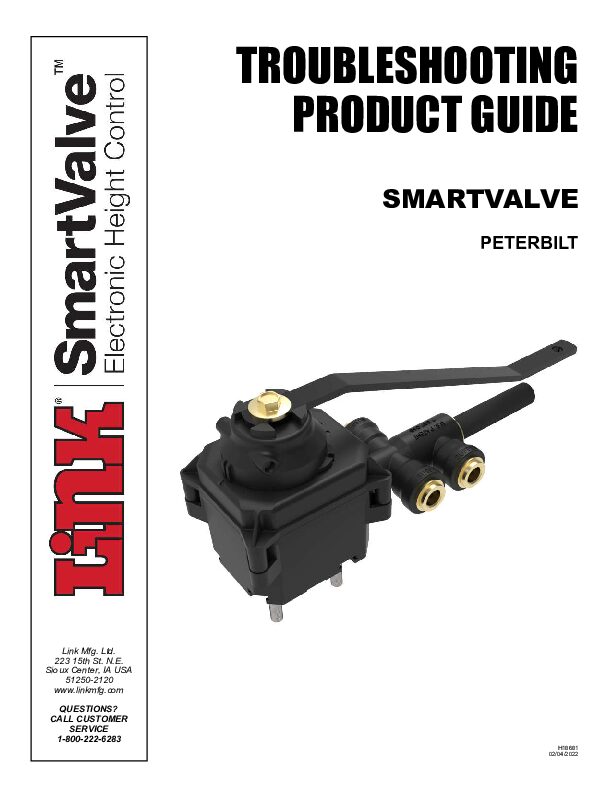 Peterbilt document image - page 1