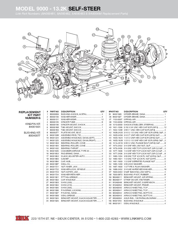 13.2K Model 9000 document image - page 1