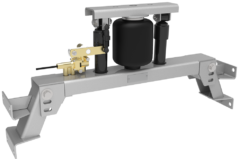 Front view of 2620 0000 cab suspension