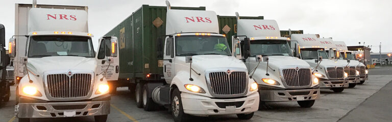 Nationwide Rail Services Trucks with Trailers