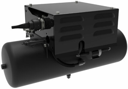 A rendering of the 2 way air control system