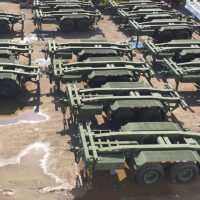 MSVS trailers lined up