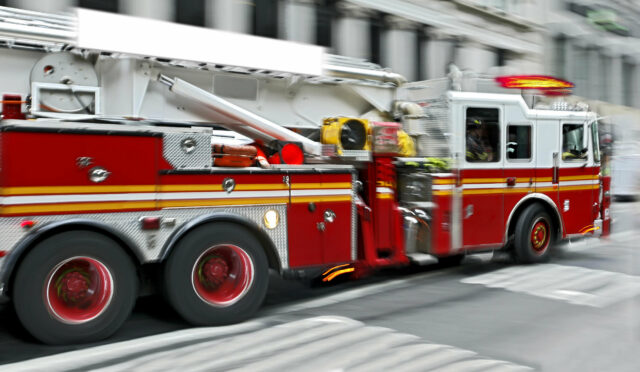 Air Suspension on Ladder Truck