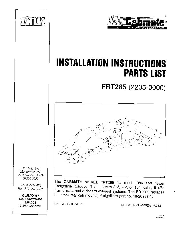 FRT285 document image - page 1