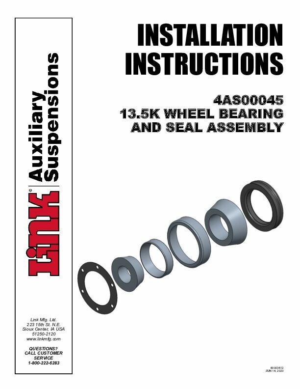 Wheel Bearing & Seal Assembly document image - page 1