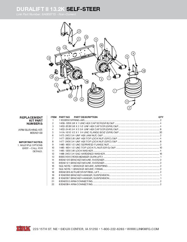 13.2K DuraLift II document image - page 1