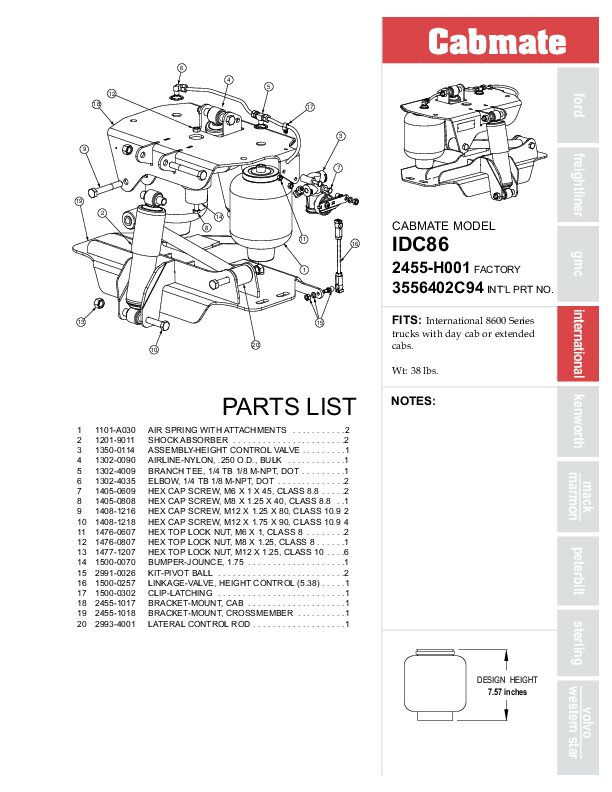 IDC86 document image - page 1