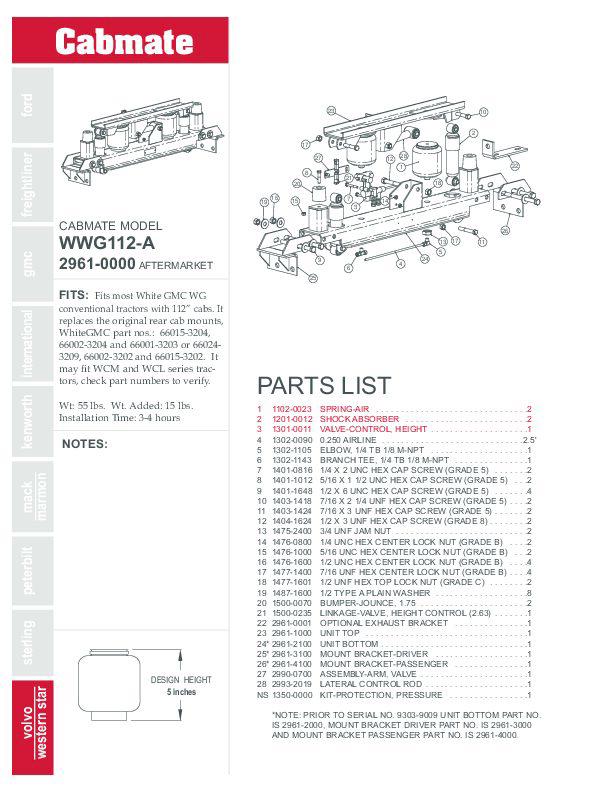 WWG112 A document image - page 1